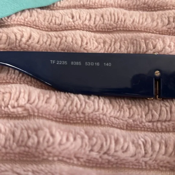 Tiffany. Co TF2235 Square Eyeglasses 8385-Spectrum
Blue with gold tone in EUC. - Picture 12 of 17